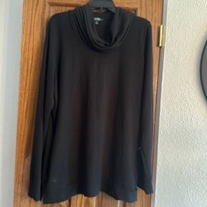 Black Ralph Lauren Cowl Neck